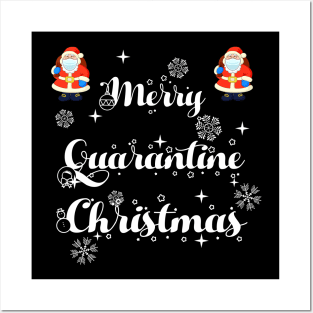 merry quarantine christmas Posters and Art